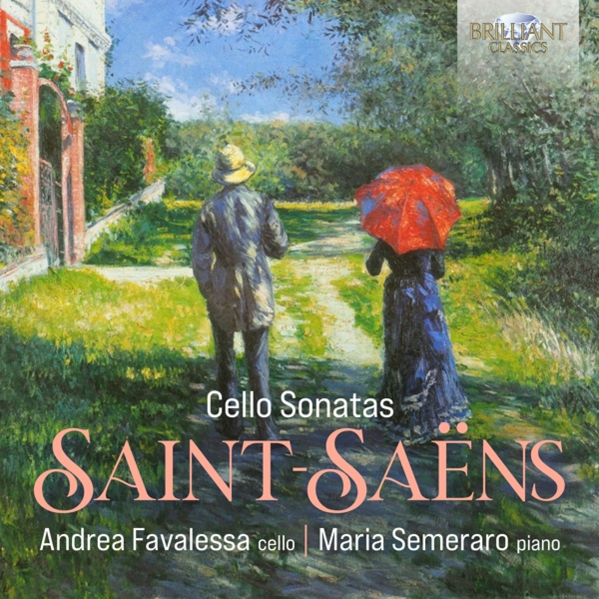 Afbeelding van Andrea Favalessa & Naria Semeraro - Saint-Saëns: Cello Sonatas