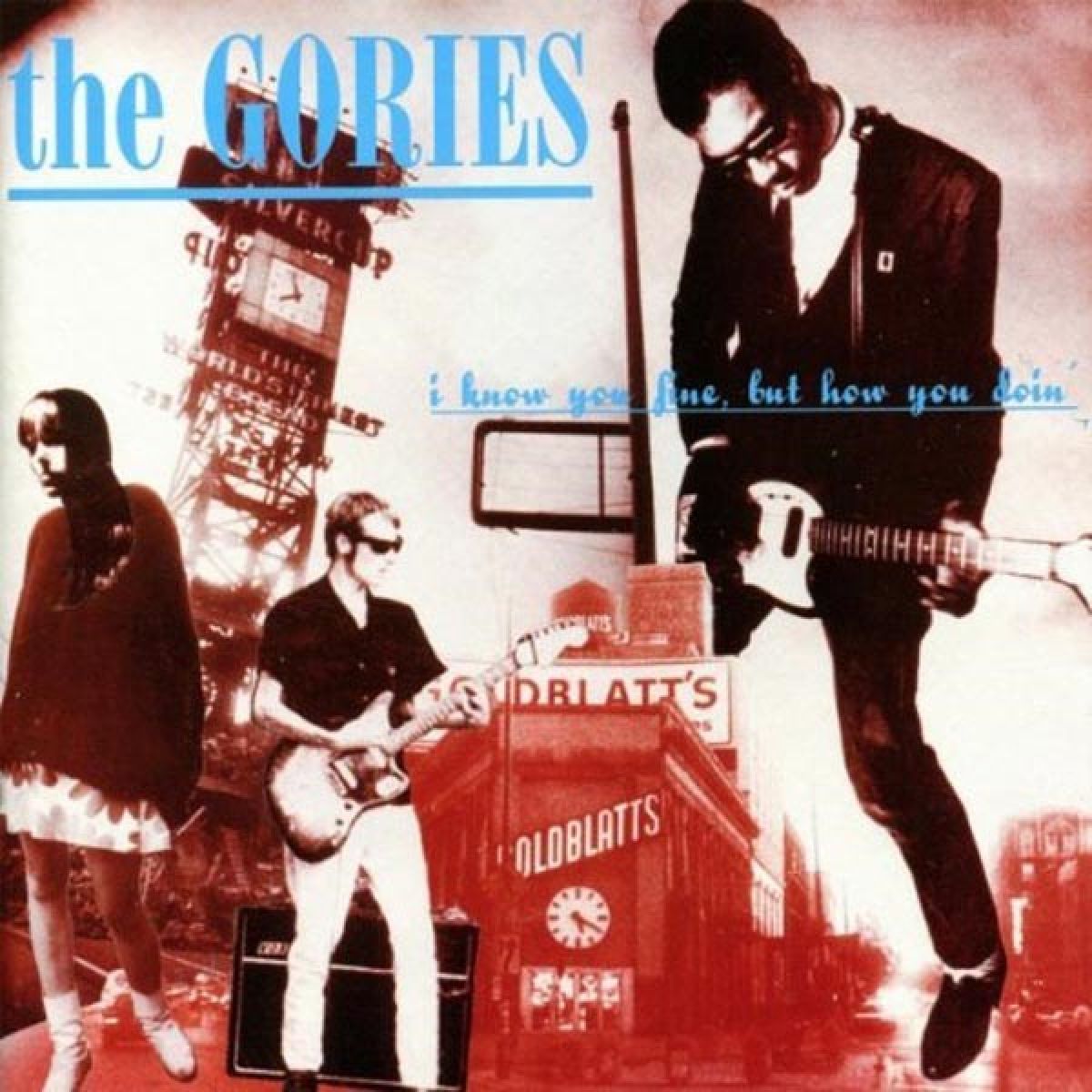Afbeelding van The Gories - I Know You Fine, But How You Doin' plus House Rockin'