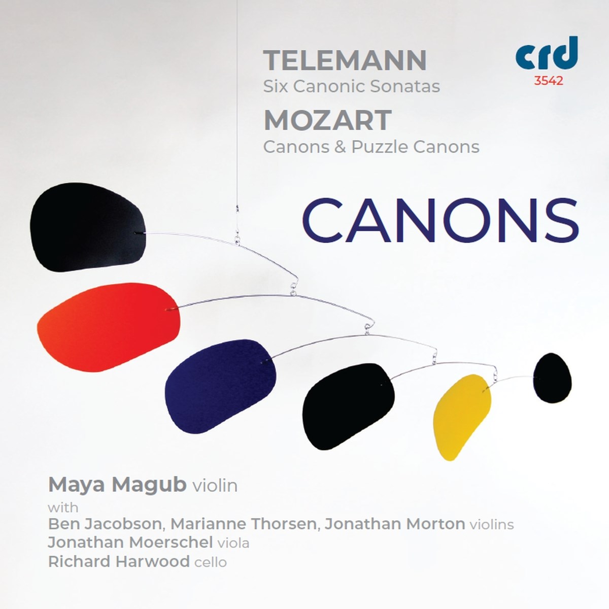 Afbeelding van Maya Magub - Telemann & Mozart: Canons