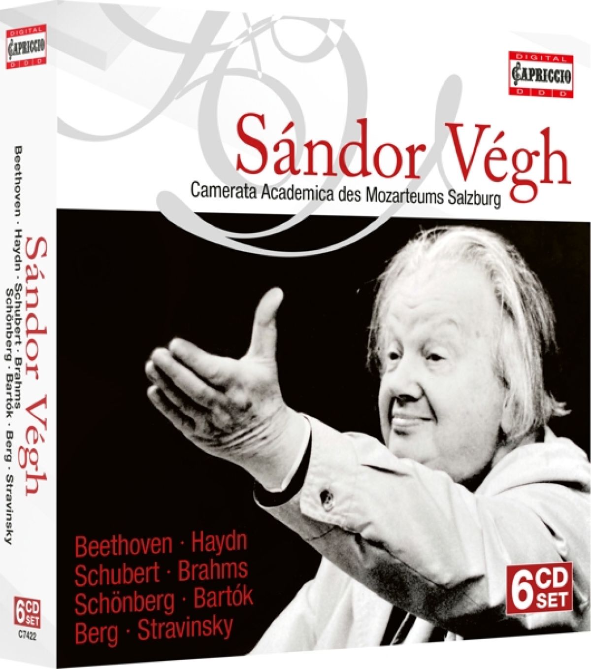 Afbeelding van Camerata Academica Des Mozarteums Salzburg, Sándor Végh - Beethoven | Haydn | Schubert | Brahms | Schönberg | Bartók | Berg | Stravinsky