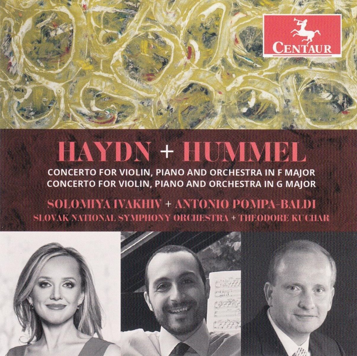 Afbeelding van Solomiya Ivakhiv, Antonio Pompa-Baldi, The Slovak National Symphony Orchestra, Theodore Kuchar - Haydn + Hummel