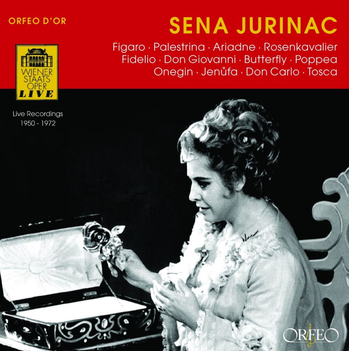 Afbeelding van Sena Jurinac, Wiener Staatsoper - Sena Jurinac Singt Arien Aus Figaro
