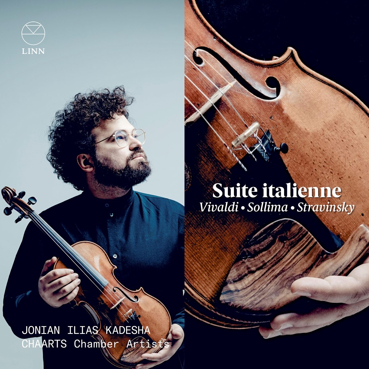 Afbeelding van Jonian Ilias Kadesha & Chaarts Chamber Artists - Suite Italienne: Vivaldi, Sollima & Stravinsky