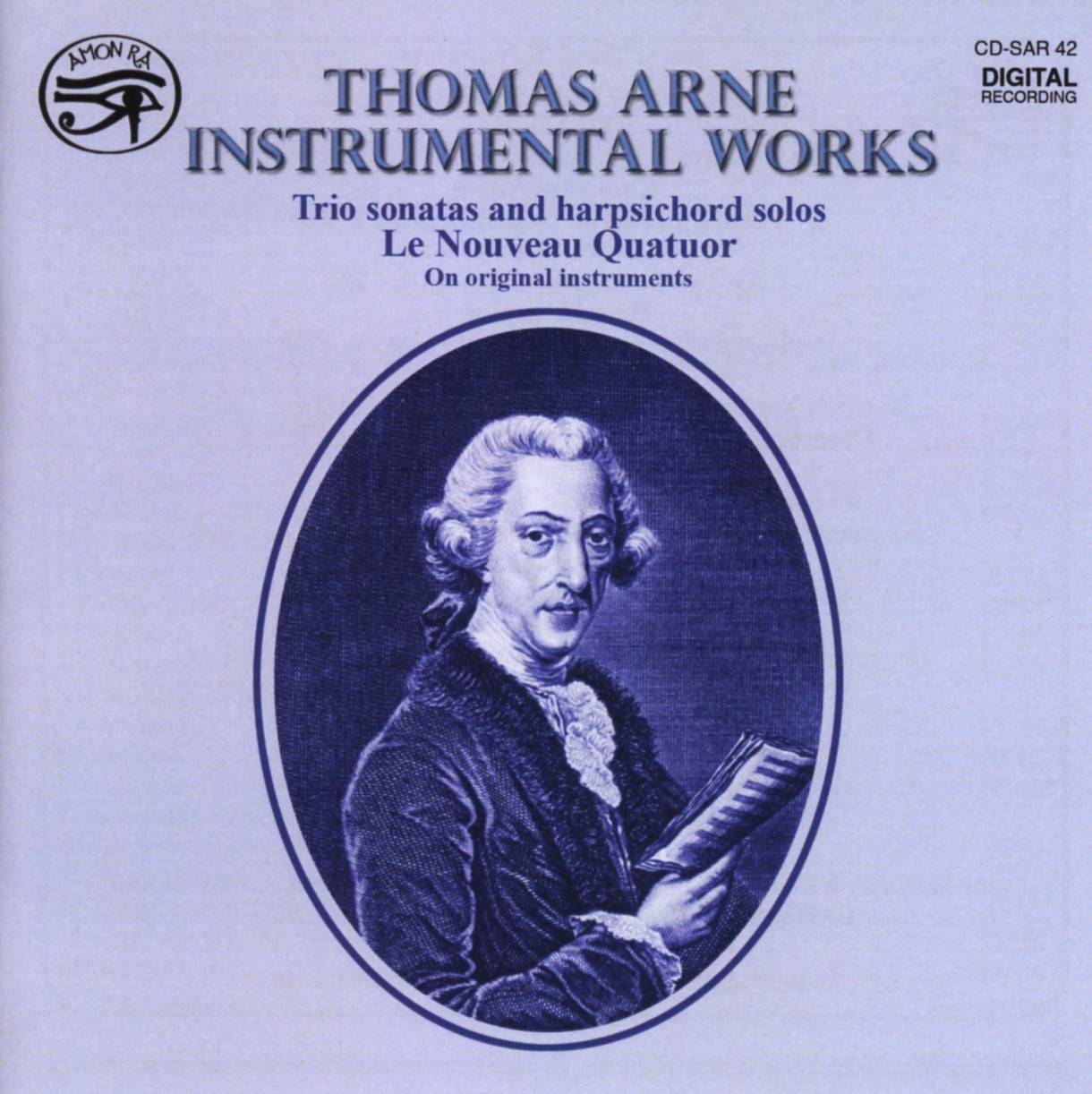 Afbeelding van Le Nouveau Quatuor - Arne: Instrumental Works