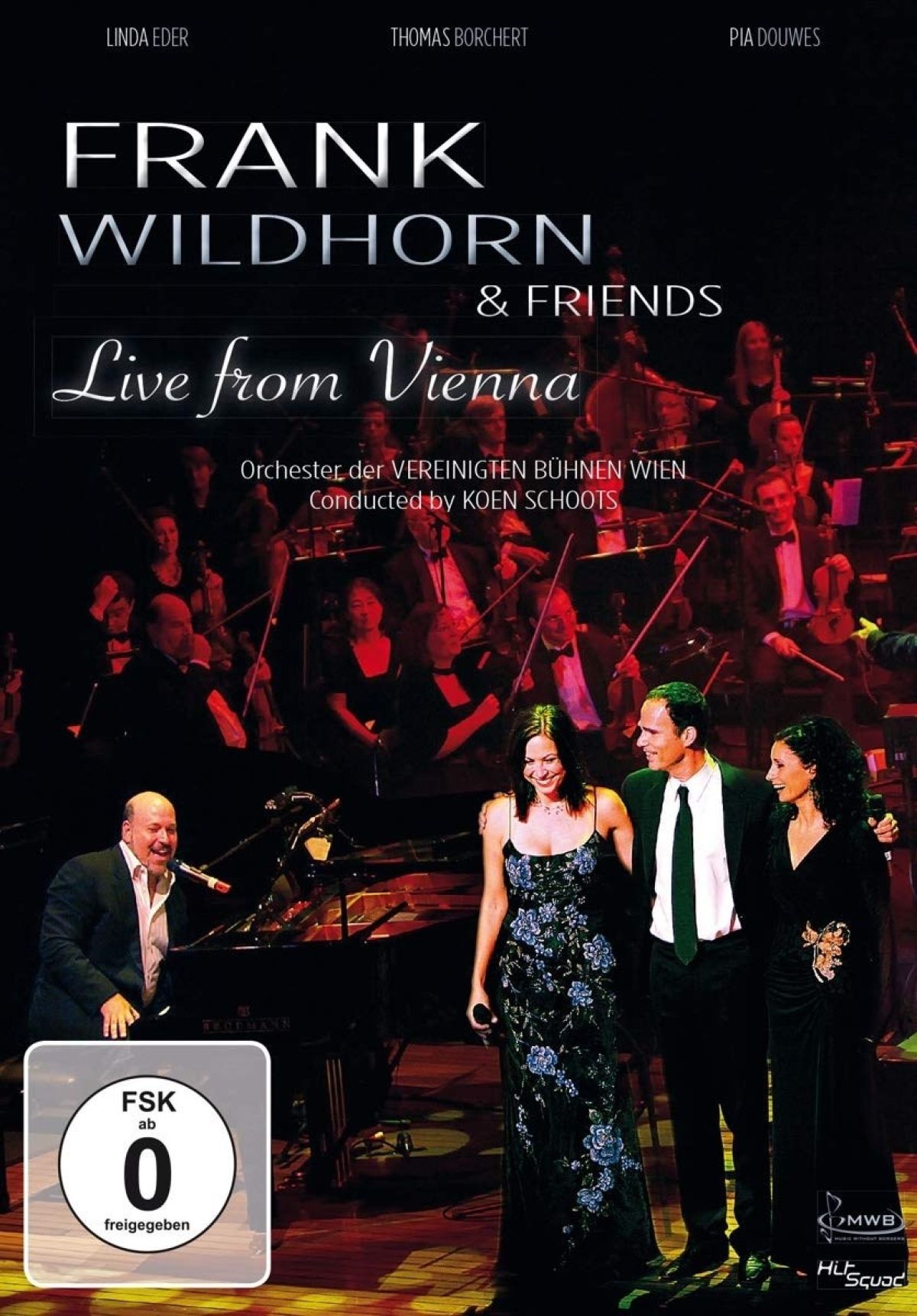 Afbeelding van Frank & Friends Wildhorn - Live From Vienna