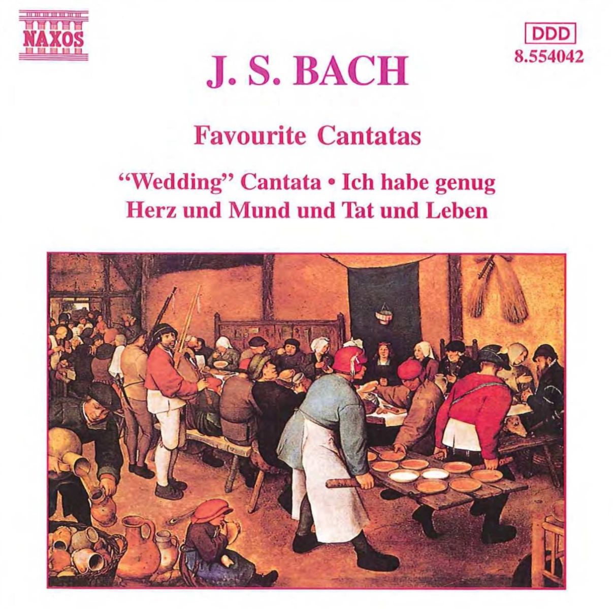Afbeelding van Various Artists - J.S. Bach: Favourite Cantatas