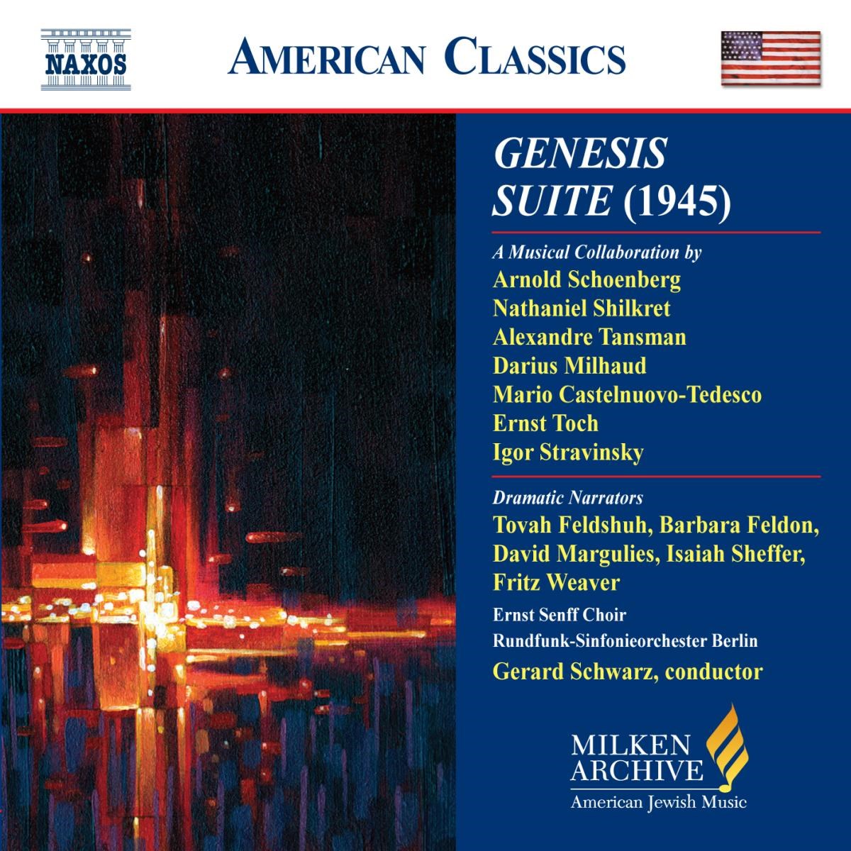 Afbeelding van Radio-Symphonie-Orchester Berlin, Gerard Schwarz - The Genesis Suite (1945)