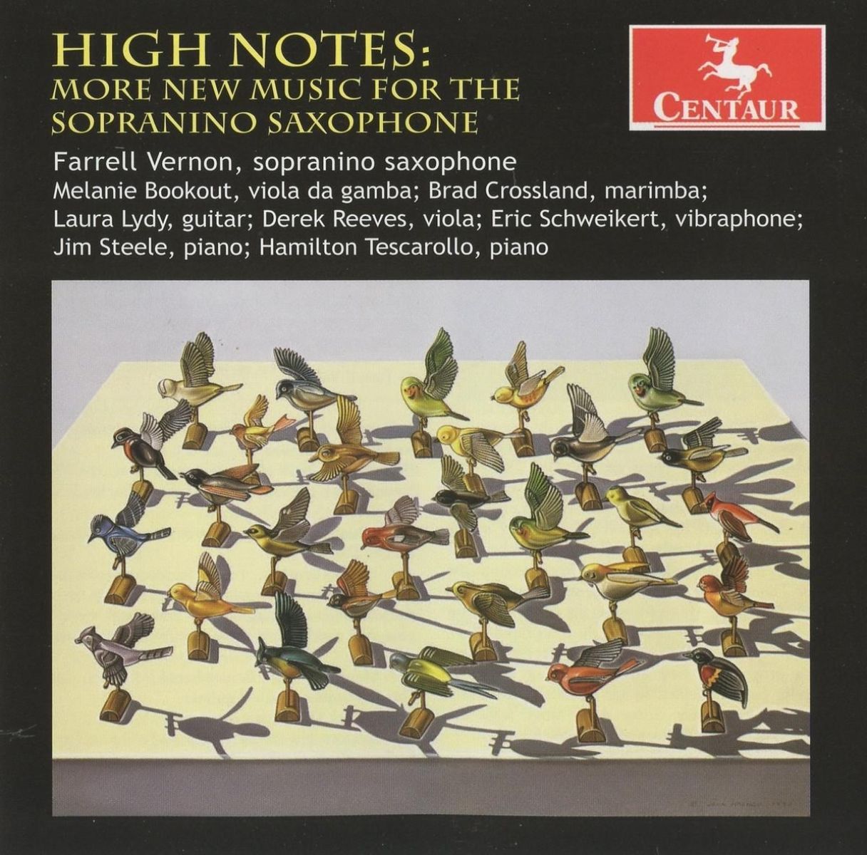 Afbeelding van Farrell Vernon, Melanie Bookout, Brad Crossland, Laura Lydy, Derek Reeve - High Notes: More New Music For Sopranino Saxphone