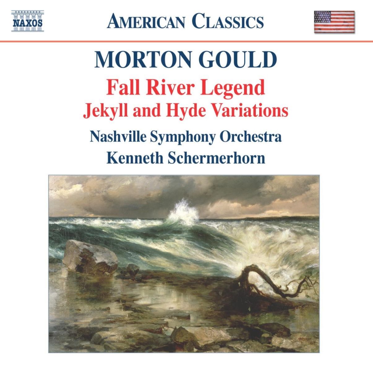 Afbeelding van Nashville Symphony Orchestra, Kenneth Schermerhorn - Gould: Jekyll And Hyde Variations/Fall River Legend