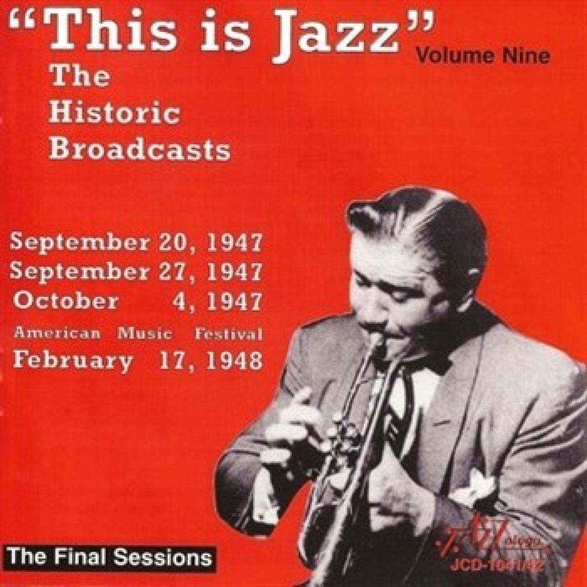 Afbeelding van Various Artists - "This Is Jazz" Volume 9: The Historic Broadcasts
