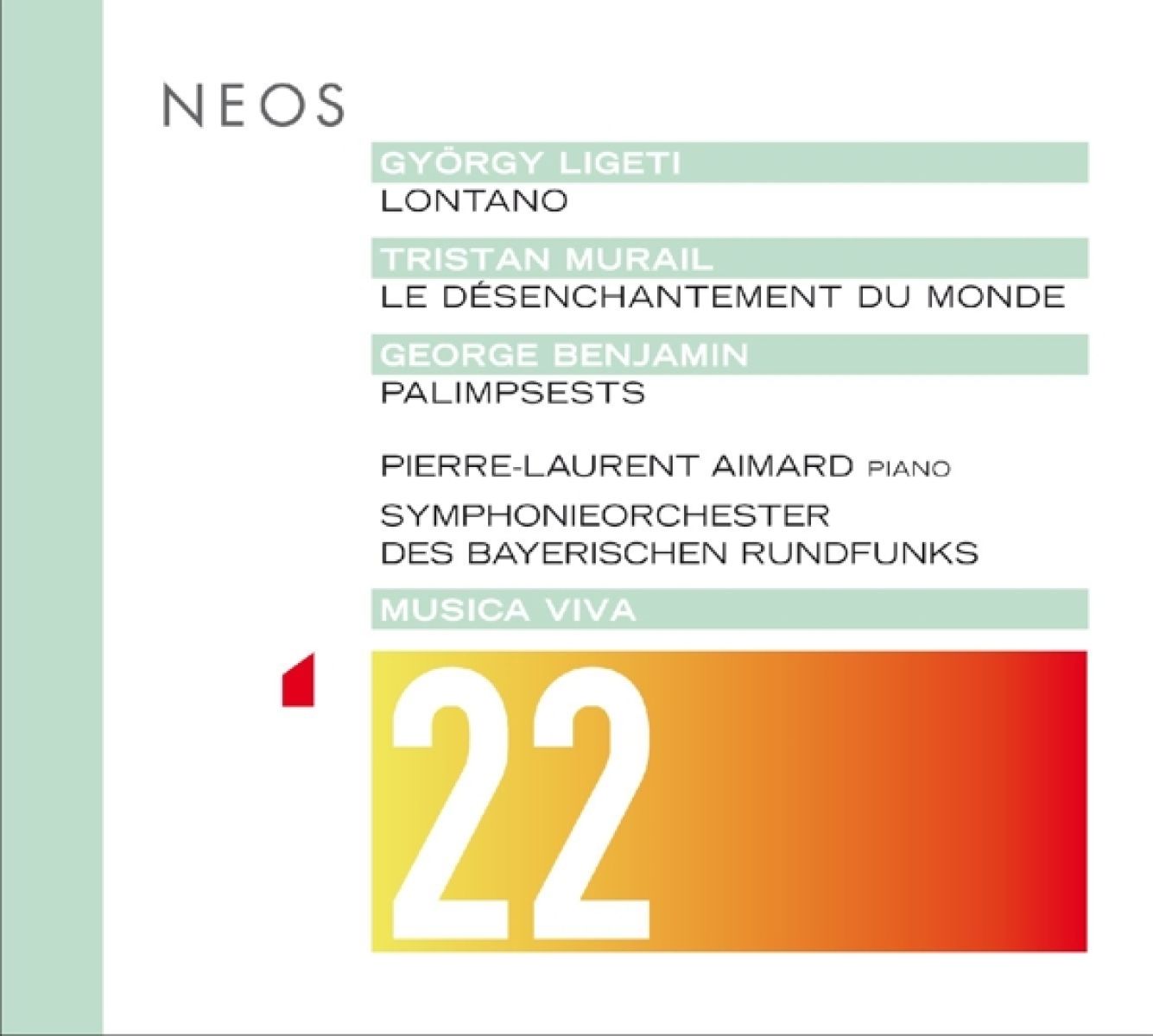 Afbeelding van Pierre-Laurent Aimard, Symphonieorchester des Bayerischen Rundfunks - Lachenmann: Ausklang, Musik Für Klavier Mit Orchester