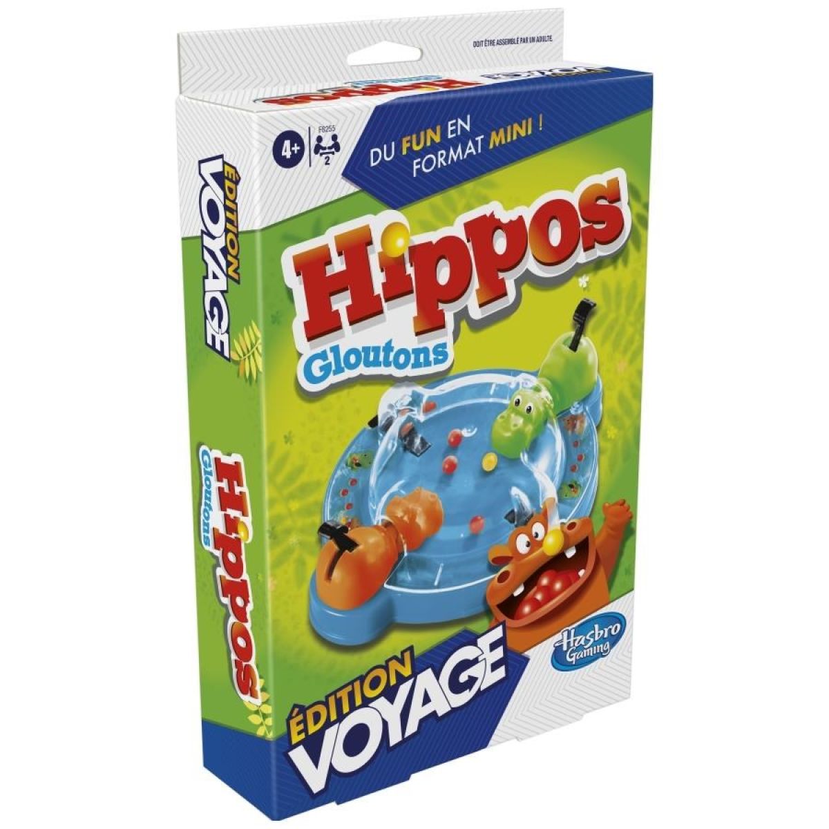 Afbeelding van Hippos Gloutons - Edition Voyage (Hungry Hippos Grab & Go) (FR)