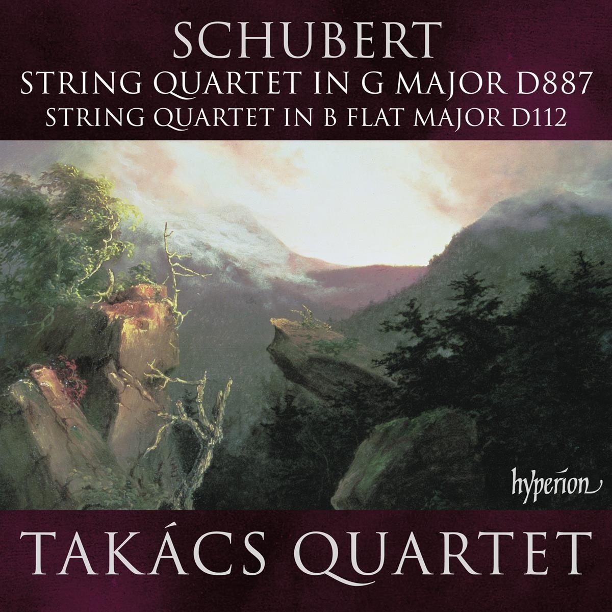 Afbeelding van Takács Quartet - Schubert: String Quartets In B Flat Major D.112 & In E Flat Major D.87