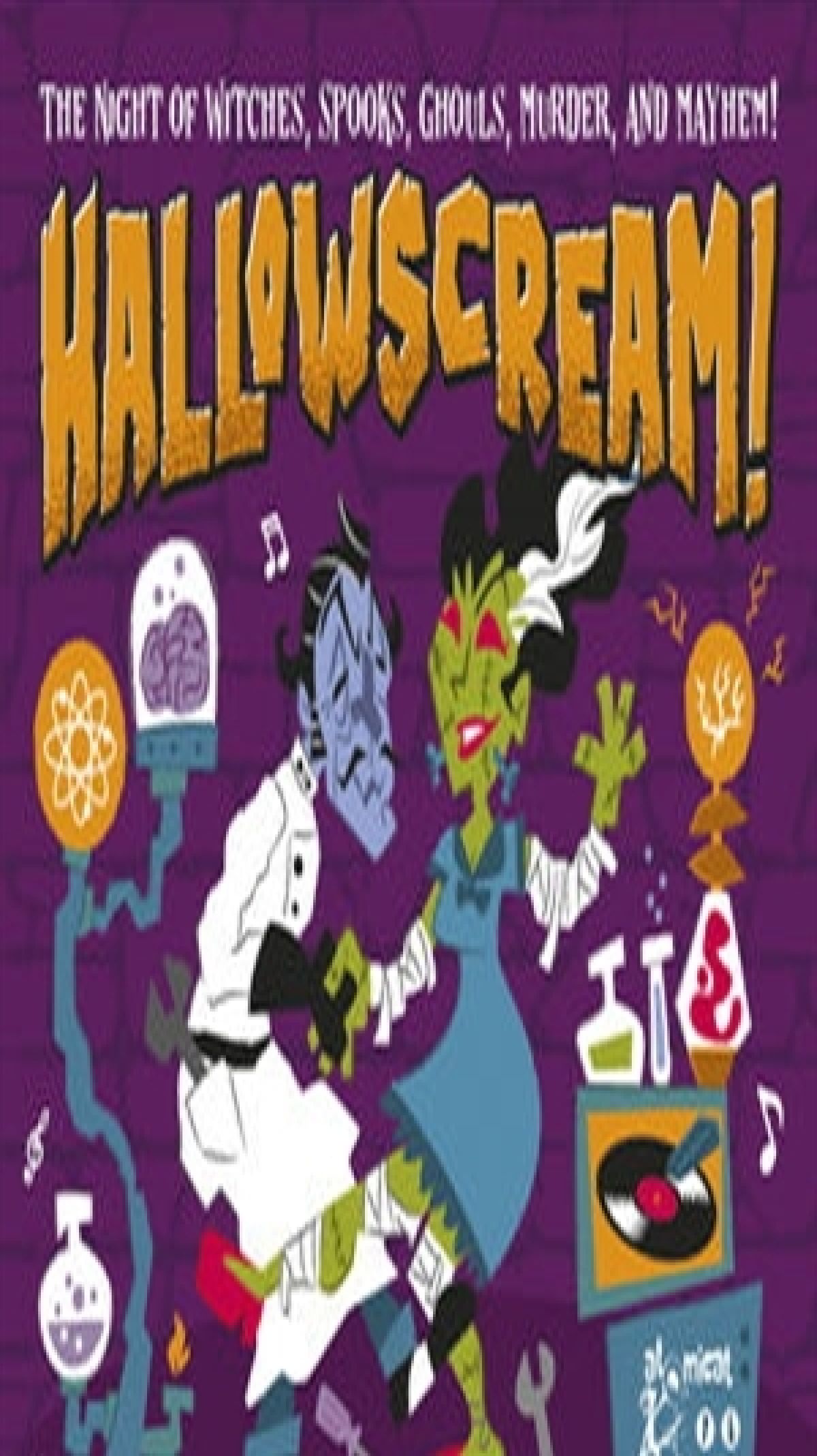 Various Artists - Hallowscream! (The Night Of The Witches, Spooks, Ghouls, Murder, And Mayhem!)