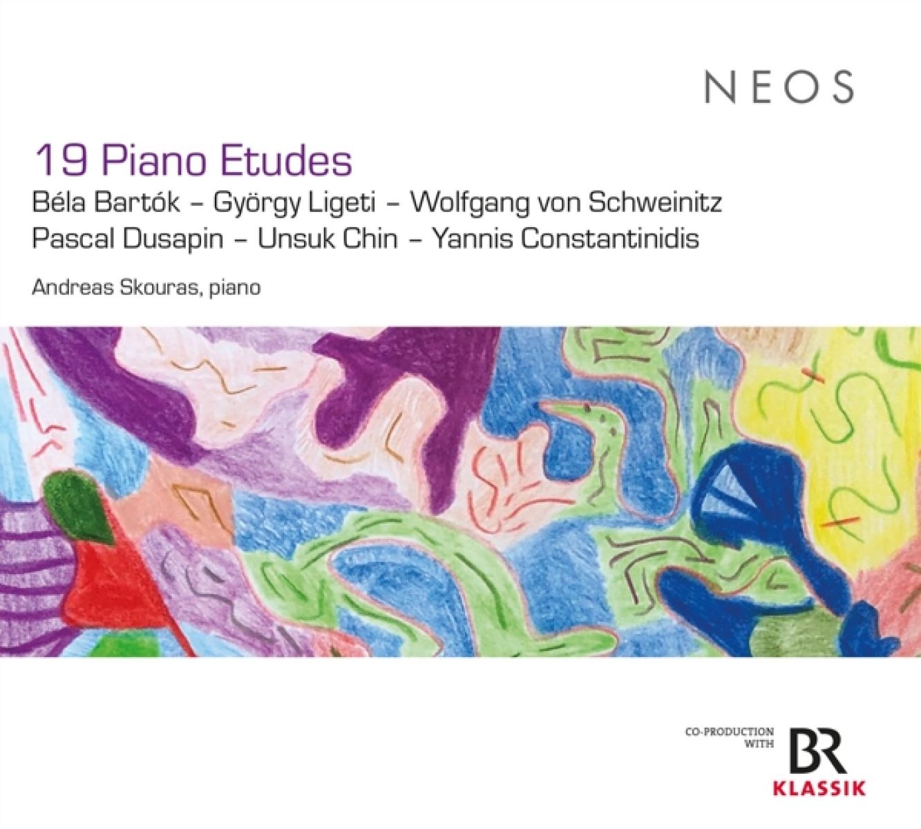 Afbeelding van Andreas Skouras - Bartók: 19 Piano Etudes