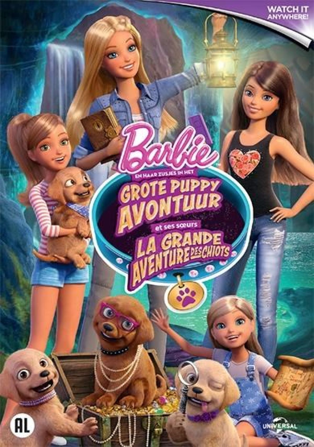 Afbeelding van Barbie en haar zusjes - In het grote puppy avontuur