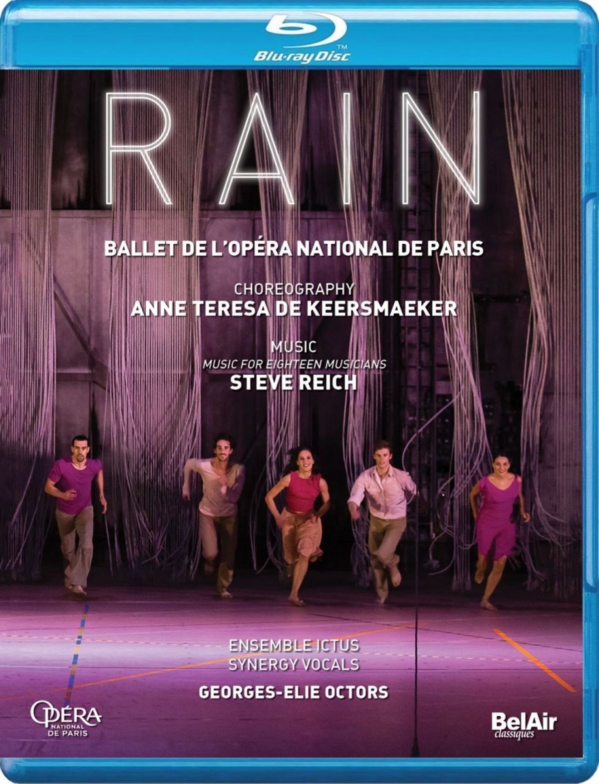 Afbeelding van Ballet De L'Opera National De Paris, Anne Teresa De Keersmaeker - Steve Reich: Rain