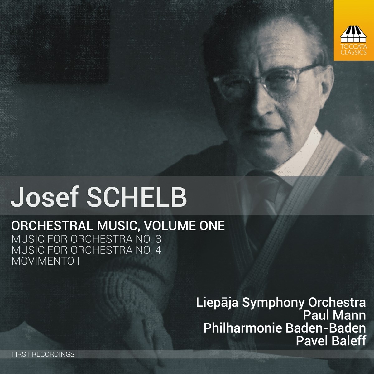 Afbeelding van Liepaja Symphony Orchestra, Paul Mann, Baden-Badener Philharmonie, Pavel Baleff - Schelb: Orchestral Music, Volume One