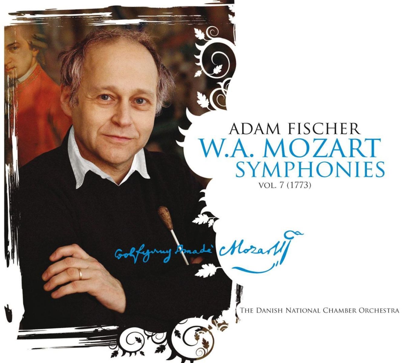 Afbeelding van Danish National Chamber Orchestra, Adam Fischer - Mozart: Symphonies Vol.7