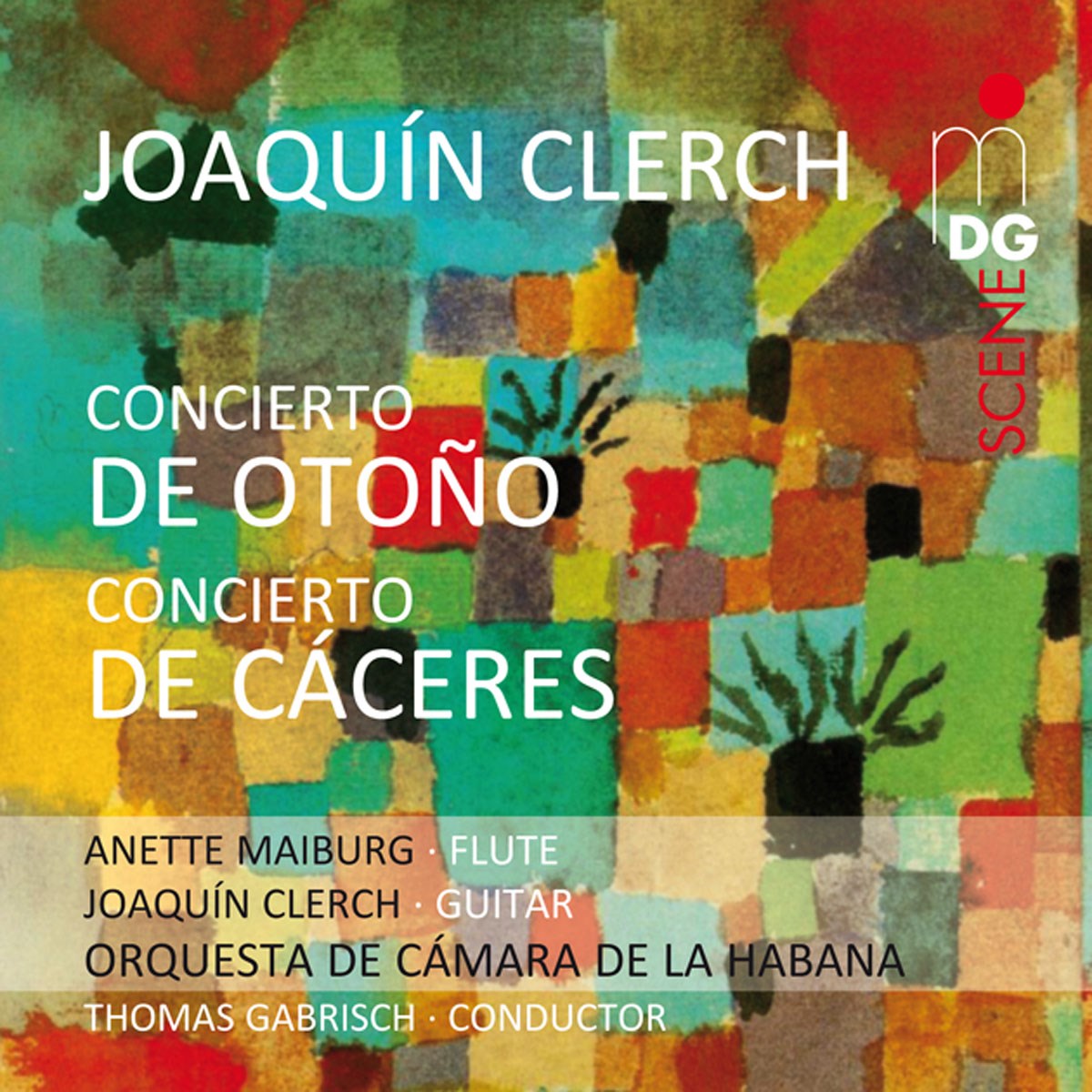 Afbeelding van Anette Maiburg, Thomas Gabrisch, Orquesta De Cámara De La Habana - Concertos Joaquin Clerch