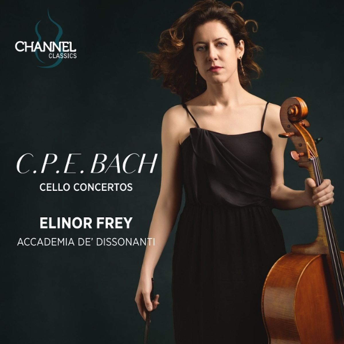Afbeelding van Elinor Frey, Accademia De' Dissonanti - C.P.E. Bach: Cello Concertos