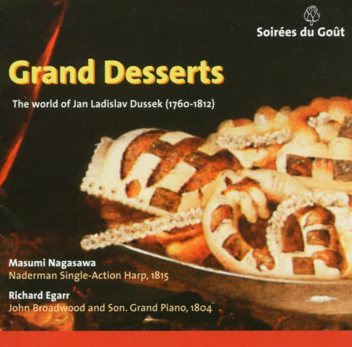 Afbeelding van Masumi Nagasawa & Richard Egarr - Grand Desserts, The World Of Jan Ladislav Dussek