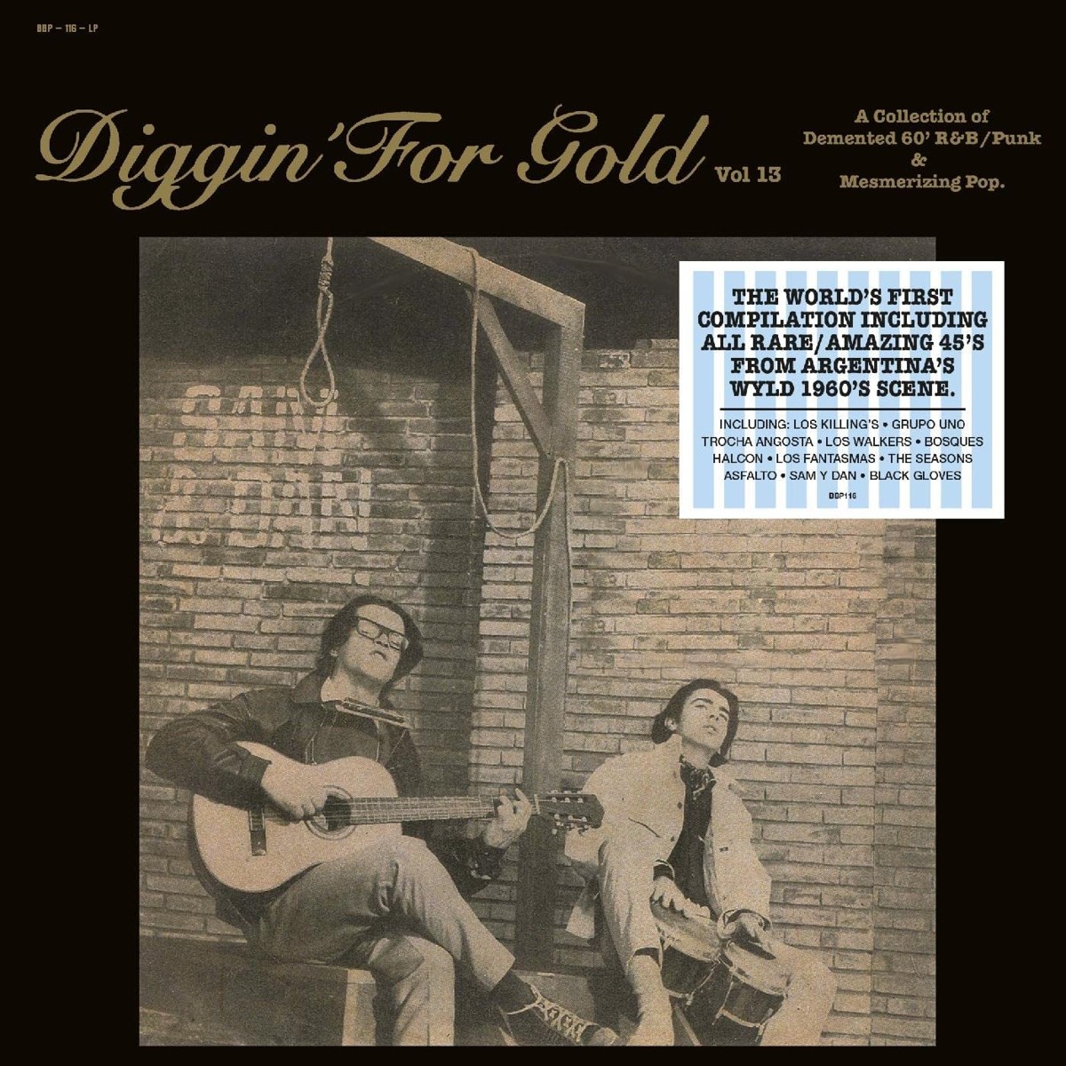 Afbeelding van Various Artists - Diggin' For Gold Vol 13 (A Collection Of Demented 60' R&B/Punk & Mesmerizing Pop.)