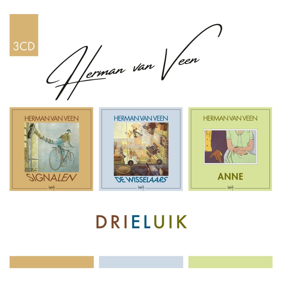 Afbeelding van Herman Van Veen - Drieluik (Signalen, De Wisselaars en Anne)