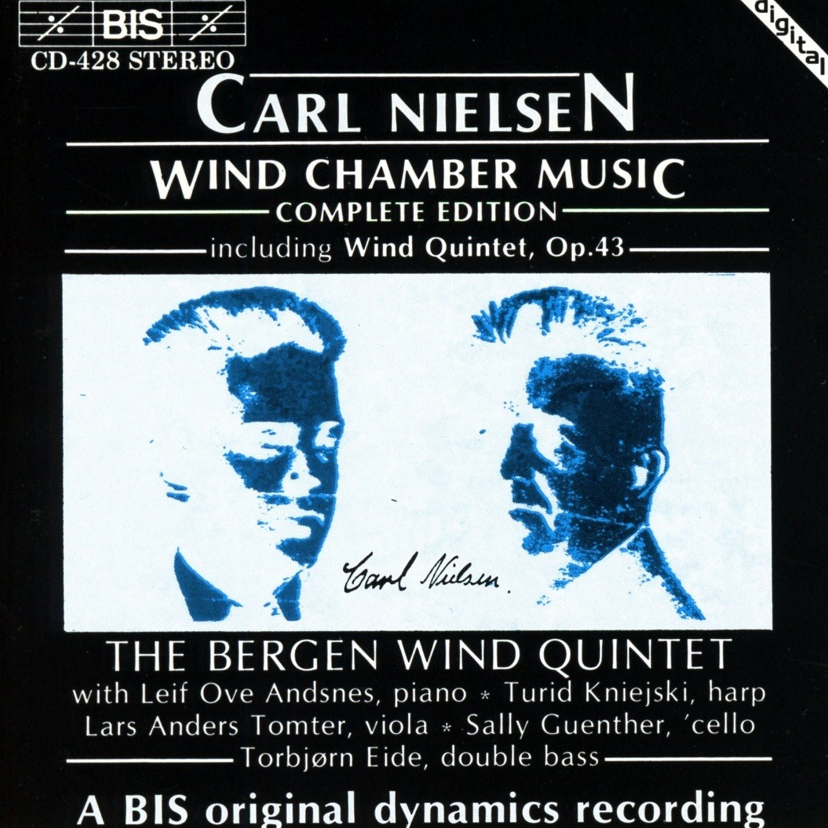 Afbeelding van Leif Ove Andsnes, The Bergen Wind Quintet - Nielsen: The Complete Wind Chamber Music