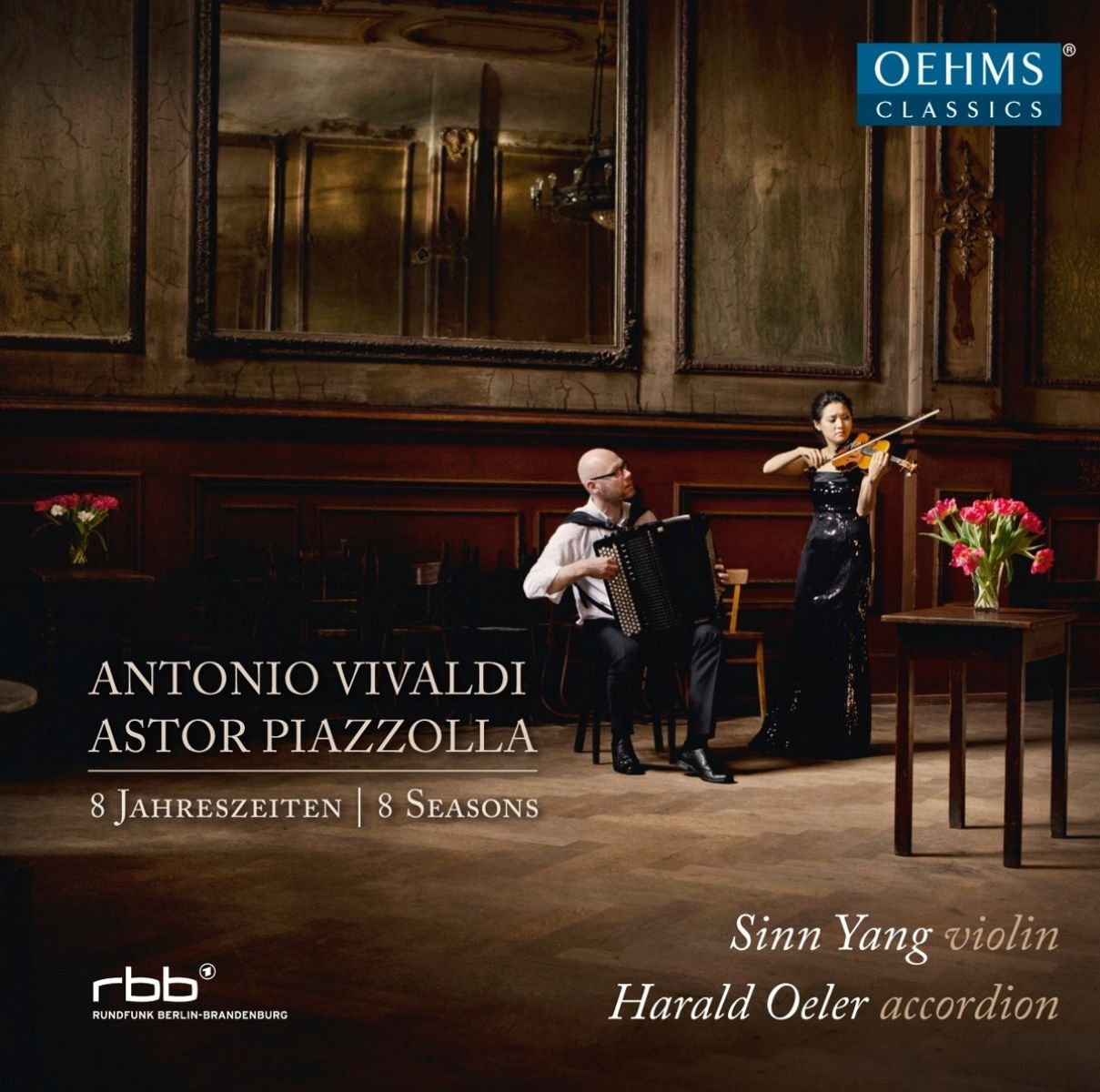 Afbeelding van Sinn Yang, Harald Oeler - Vivaldi/Piazzolla: Die 8 Jahreszeiten