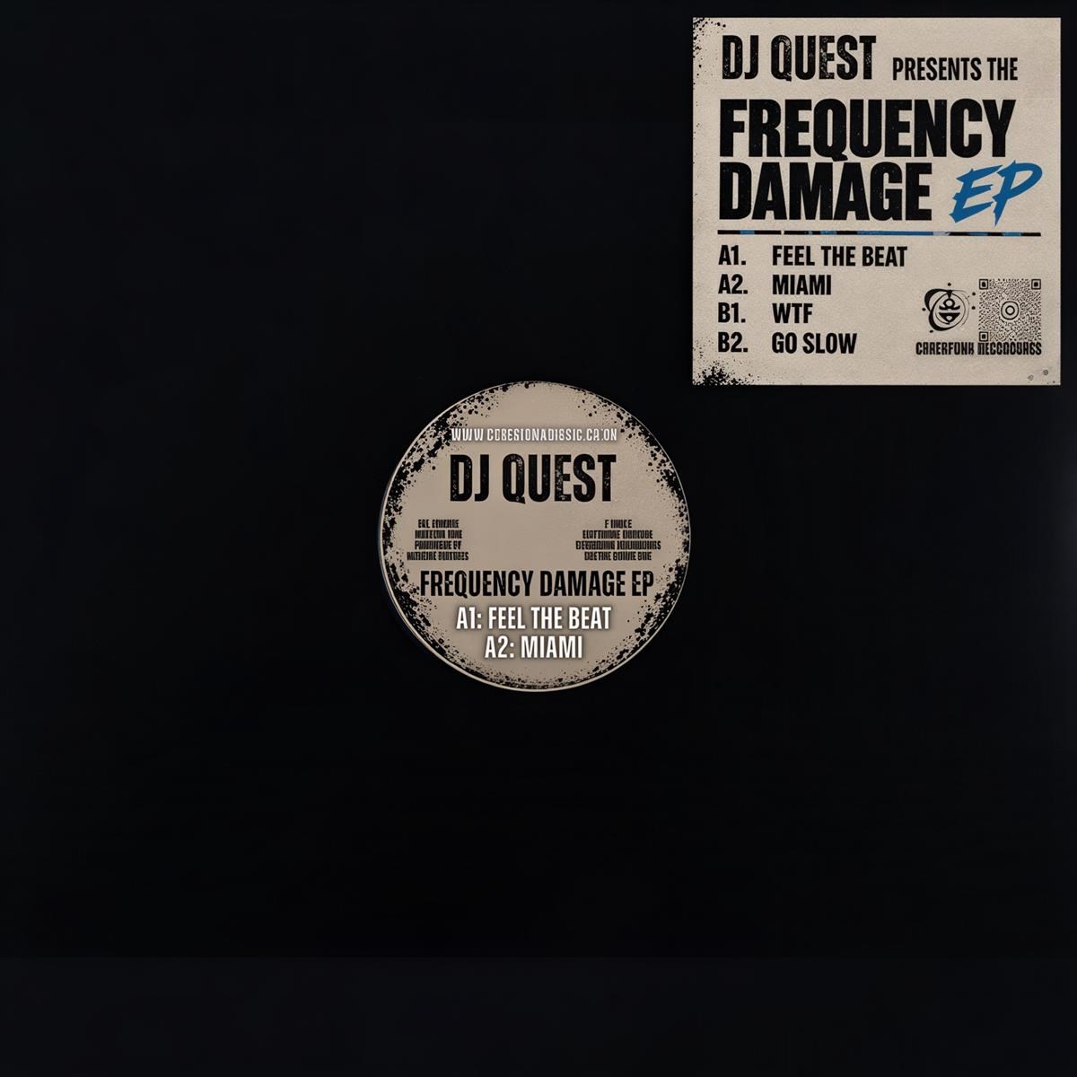 Afbeelding van DJ Quest - Frequency Damage EP