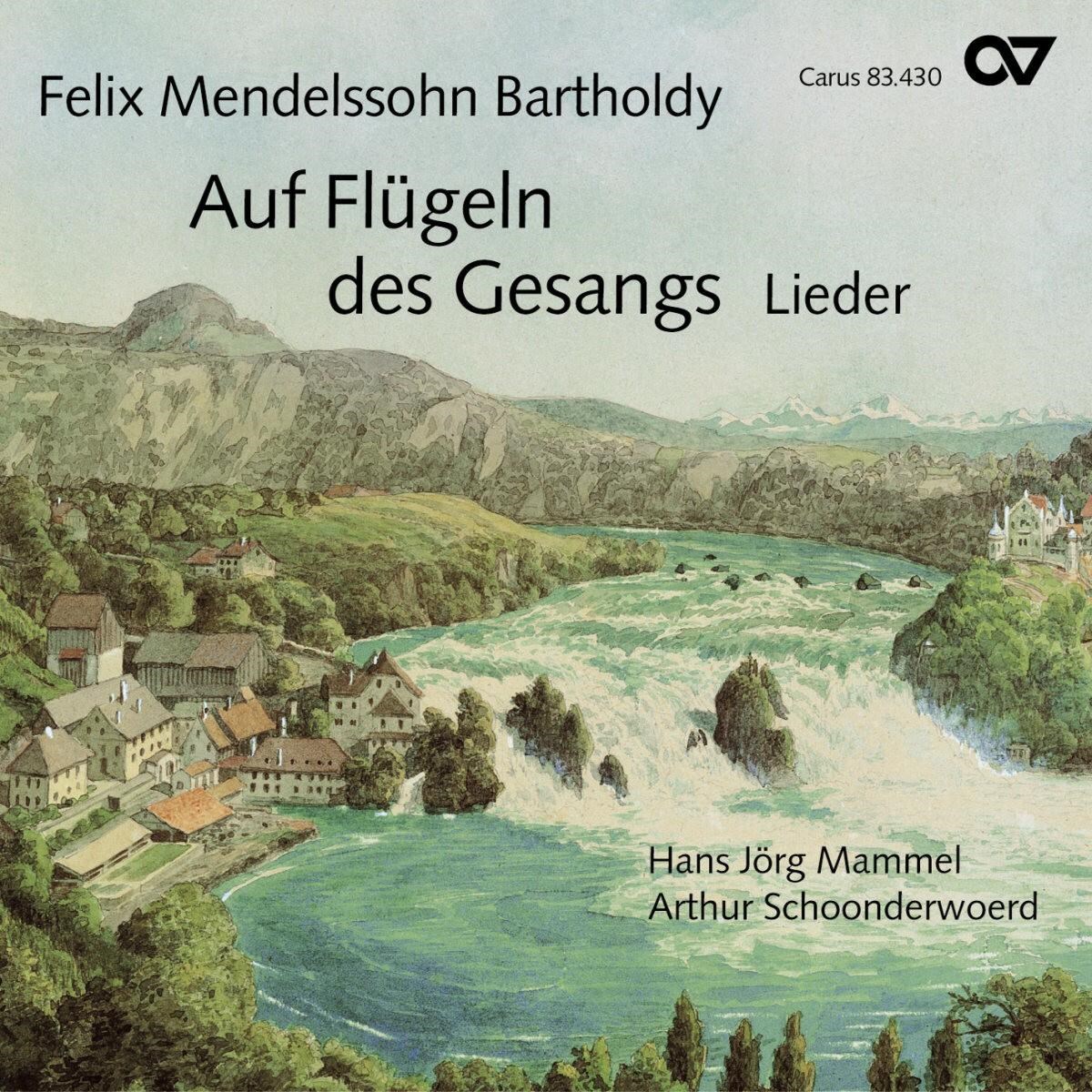 Afbeelding van Hans Jörg Mammel & Arthur Schoonderwoerd - Mendelssohn: Auf Flügeln Des Gesanges