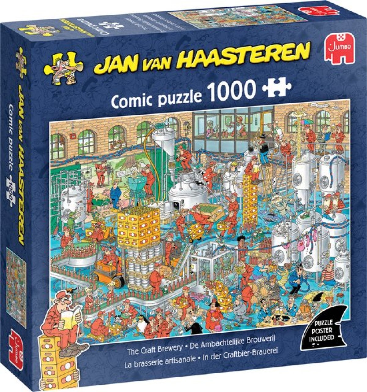 Afbeelding van Jan van Haasteren - De Ambachtelijke Brouwerij (1000 Stukjes)