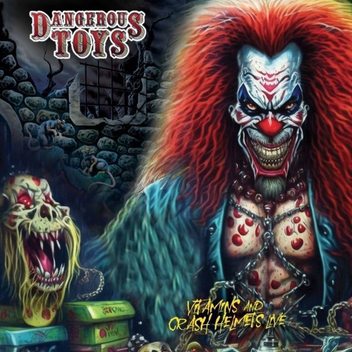 Afbeelding van Dangerous Toys - Vitamins & Crash Helmet Live