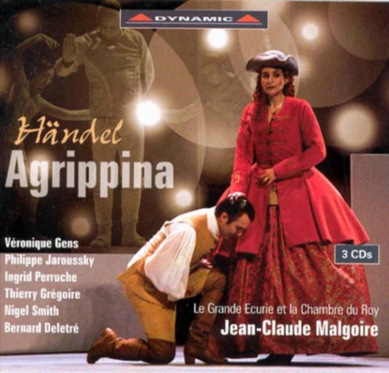 Veronique Gens, Philippe Jaroussky, Ingrid Perruche, Nigel Smith, Thierry Gregoire, La Grande Ecurie et la Chambre du Roy, Jean-Claude Malgoire - Händel: Agrippina