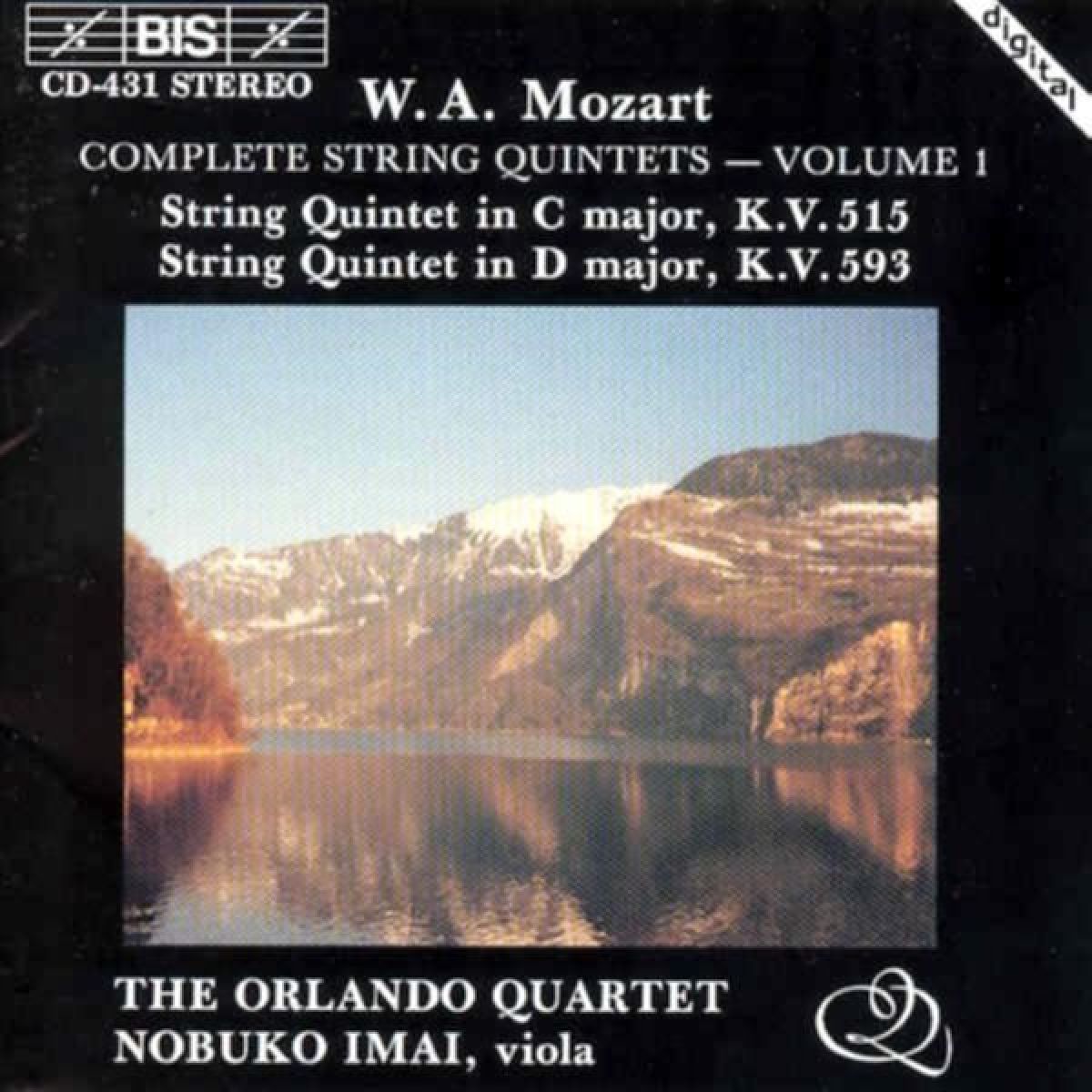 Afbeelding van Nobuko Imai, The Orlando Quartet - Mozart: The Complete String Quintets Volume 1