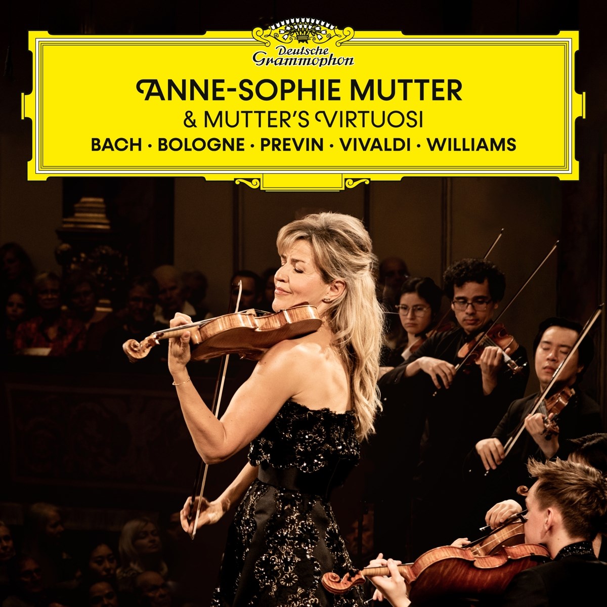 Afbeelding van Anne-Sophie Mutter & Mutter's Virtuosi - Bach, Bologne, Previn, Vivaldi, Williams