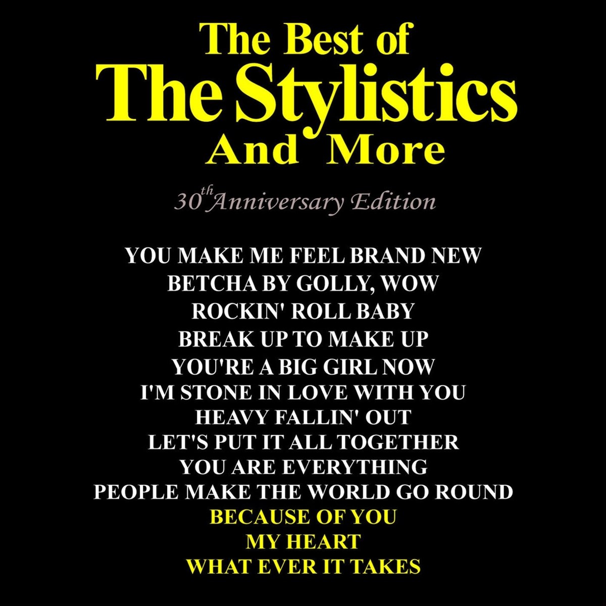 The Stylistics - The Best Of The Stylistics