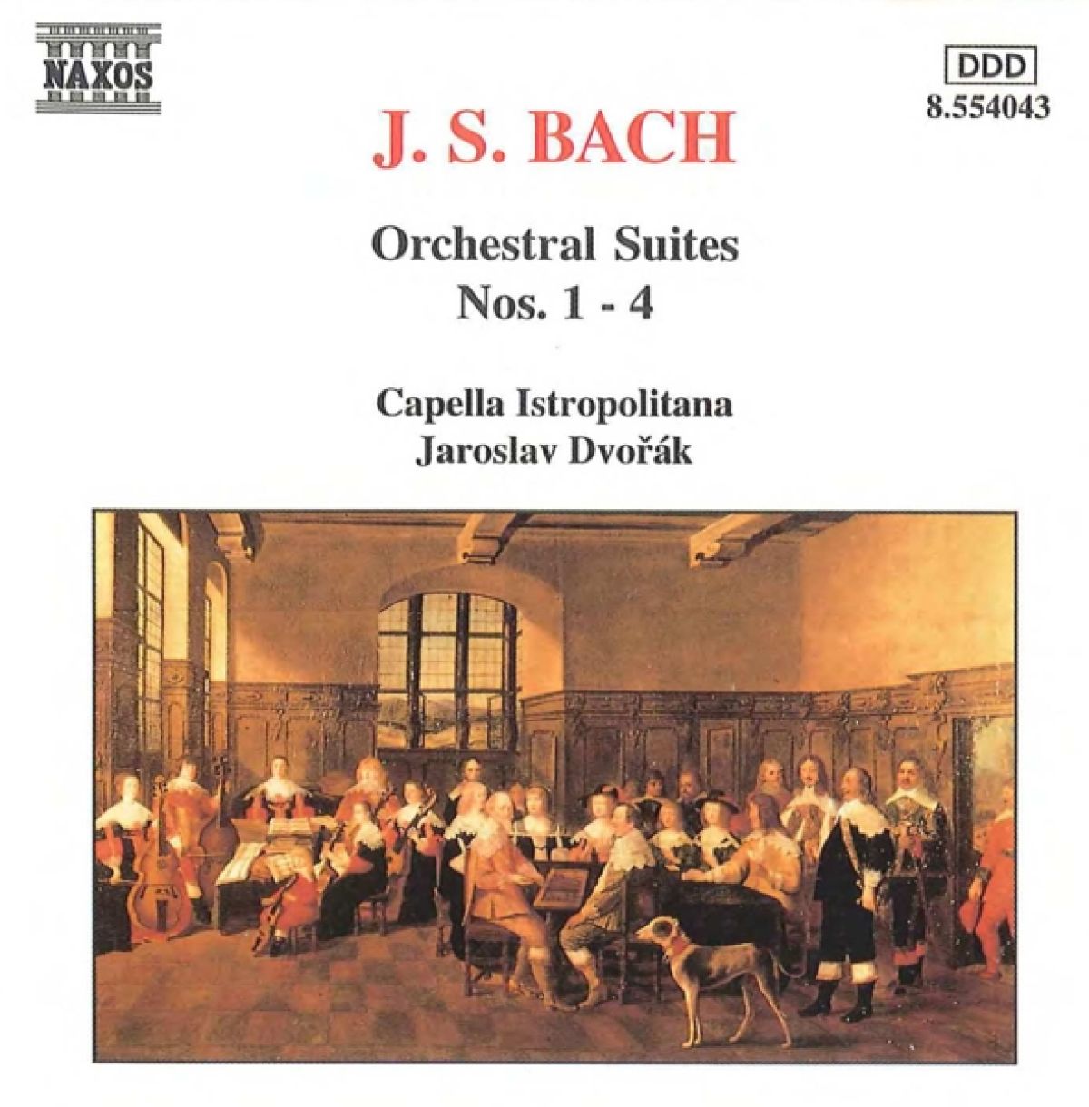 Afbeelding van Capella Istropolitana, Jaroslav Dvořák - J.S. Bach: Orchestral Suites Nos. 1-4