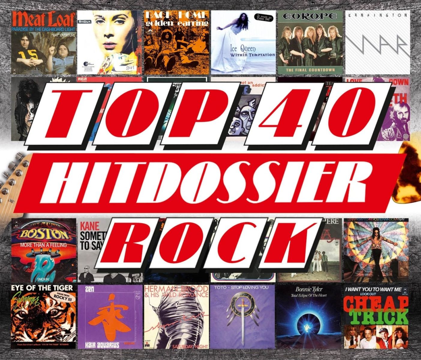 Afbeelding van Top 40 Hitdossier - Rock