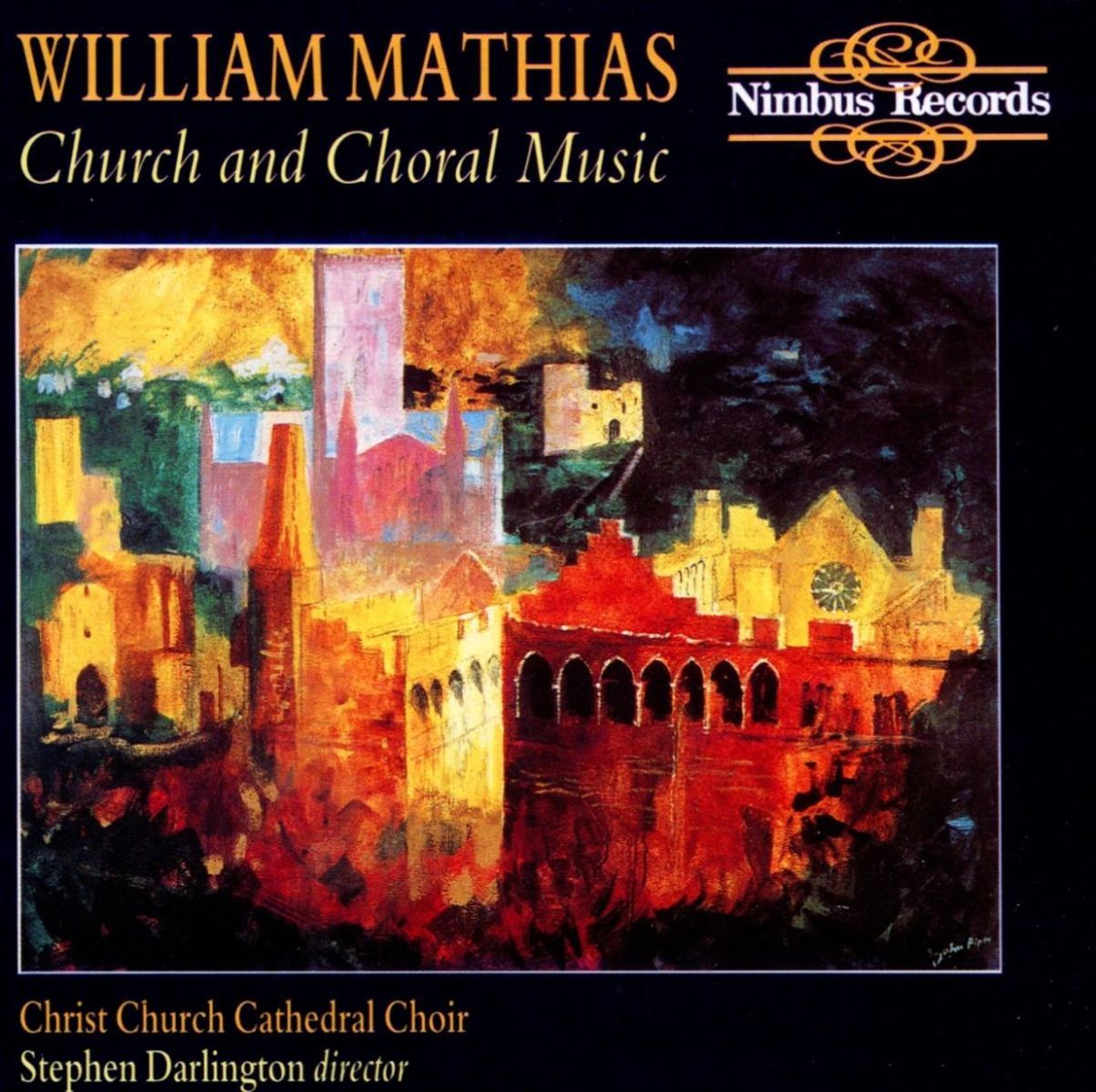 Afbeelding van Christ Church Cathedral Choir, Stephen Darlington - Mathias: Church And Choral Music