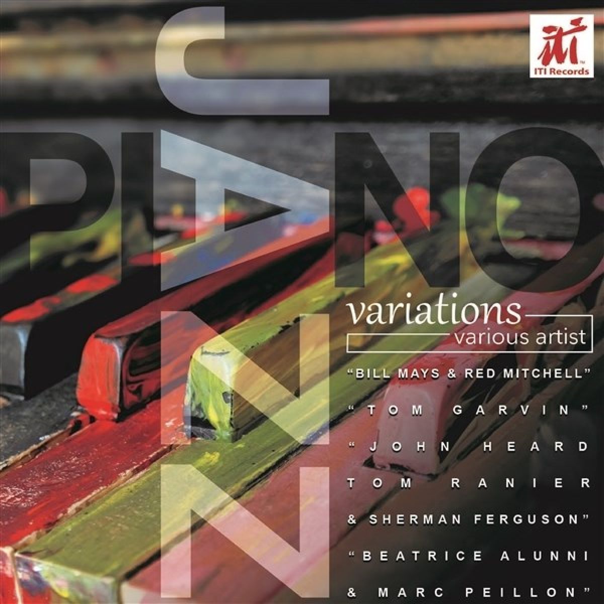 Afbeelding van Various Artists - Piano Jazz Variations