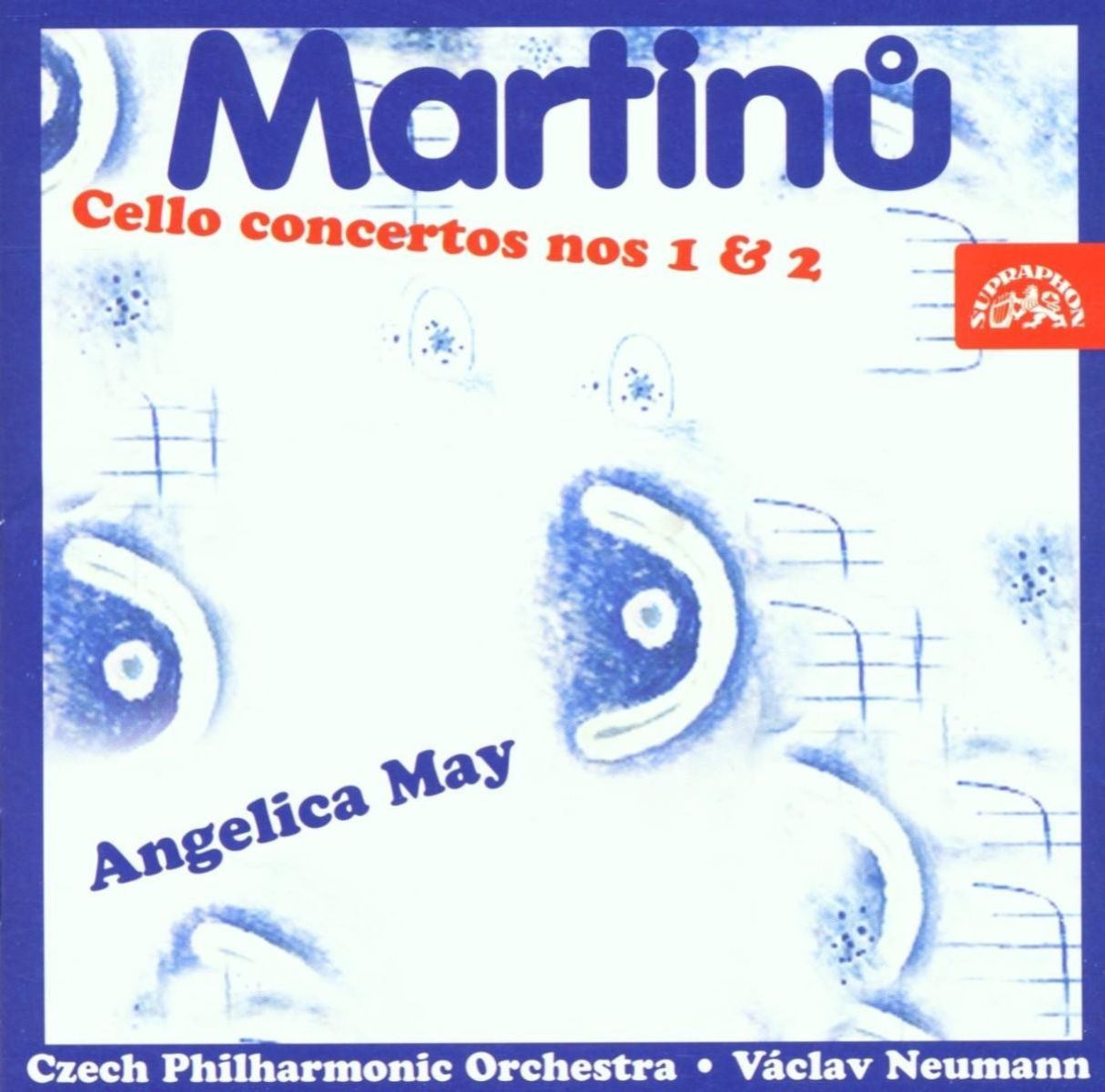 Afbeelding van Angelica May, Czech Philharmonic Orchestra, Václav Neumann - Martinů: Cello Concertos 1 & 2