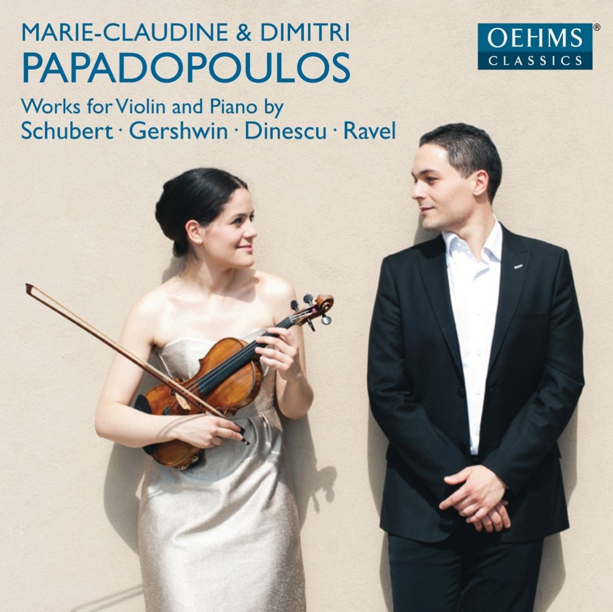 Afbeelding van Marie-Claudine Papadopoulos & Dimitri Papadopoulos - Schubert: Sonate A-Dur; G. Gershwin: 5 Pieces From Porgy & Bess