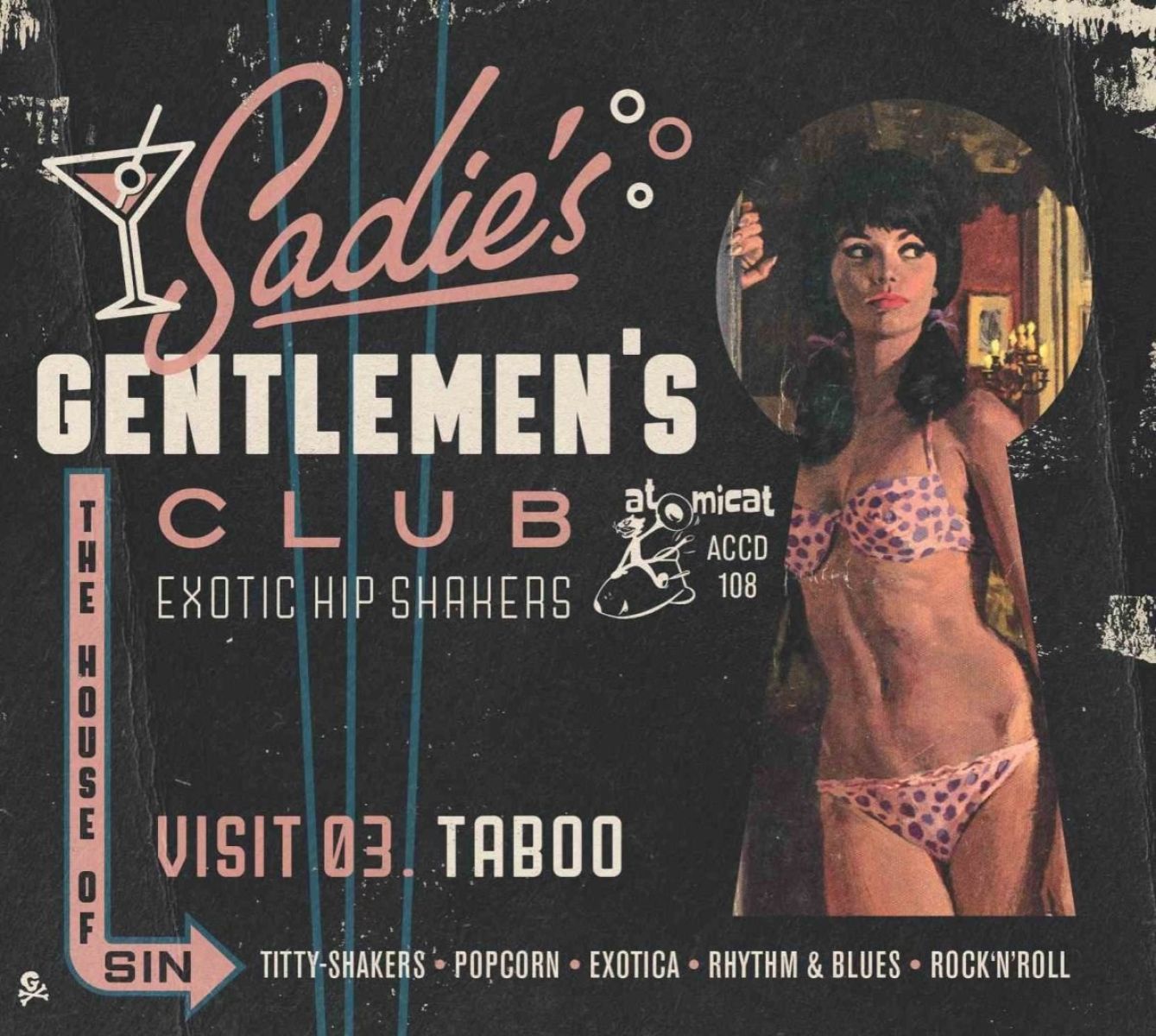 Afbeelding van Various Artists - Sadie's Gentlemen's Club - Visit 03. Taboo