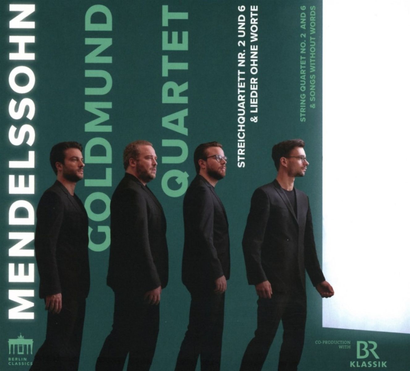 Afbeelding van Goldmund Quartet - Mendelssohn