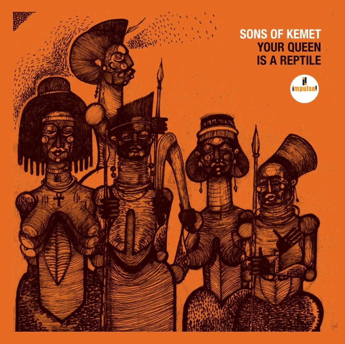 Afbeelding van Sons Of Kemet - Your Queen Is A Reptile