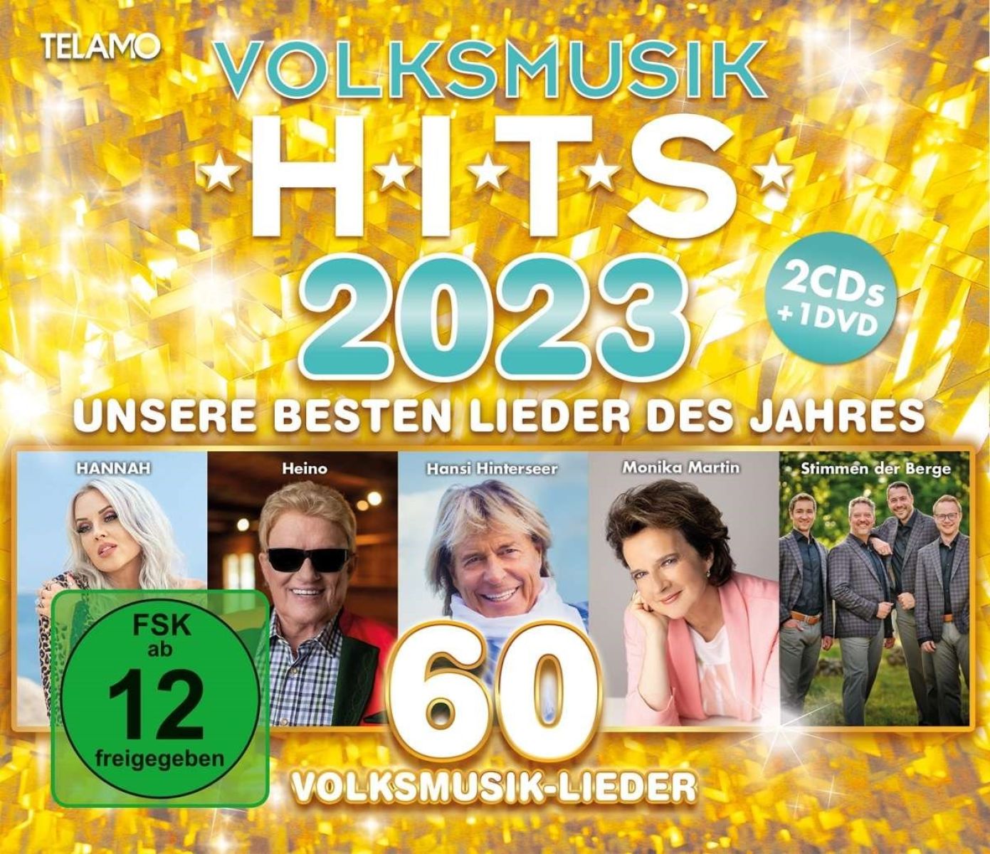 Afbeelding van Various Artists - Volksmusik Hits 2023 (Unsere Besten Lieder Des Jahres - 60 Volksmusik-Lieder)