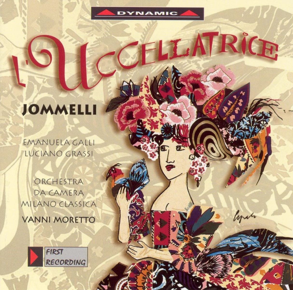 Afbeelding van Orchestra Da Camera Milano Classica, Vanni Moretto - Jommelli: L'Uccellatrice