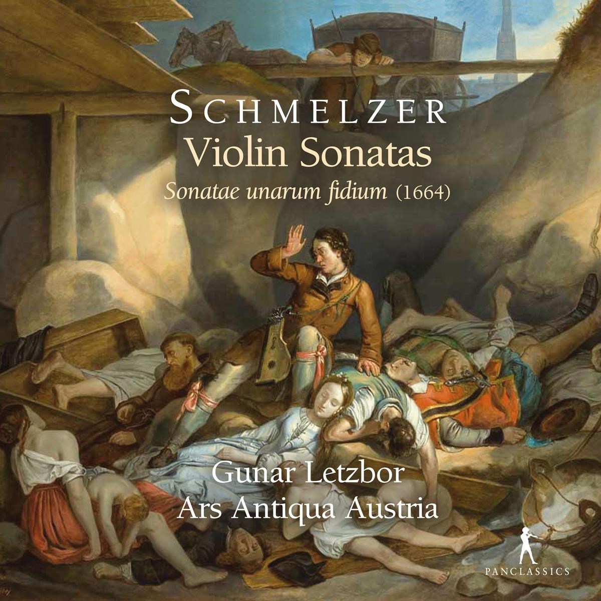Afbeelding van Gunar Letzbor, Ars Antiqua Austria - Schmelzer: Violin Sonatas: Sonatae Unarum Fidium (1664)